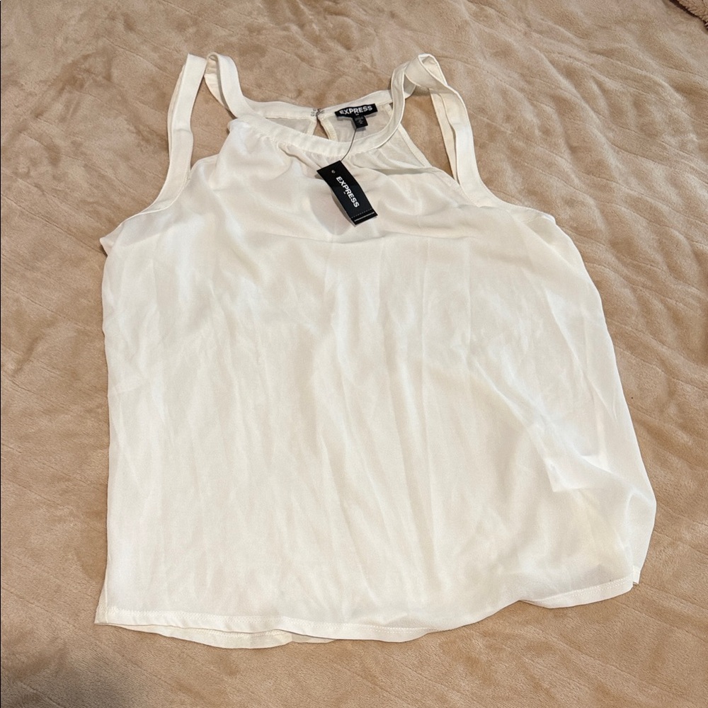 Express Ivory Tank Top